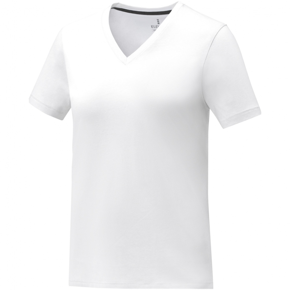 Logotrade corporate gifts photo of: Somoto short sleeve women's V-neck t-shirt 